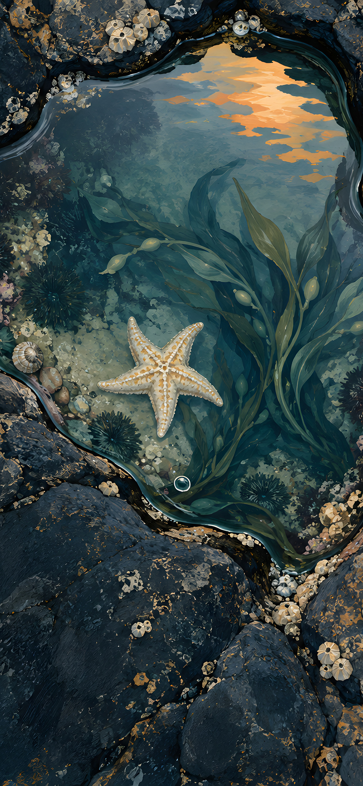 A world in a tidepool