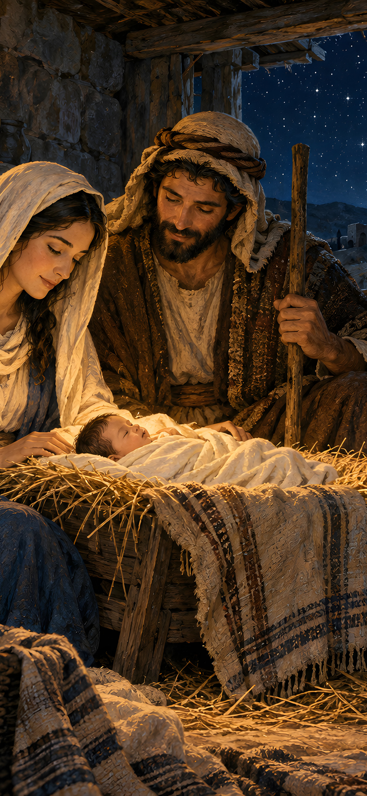 Nativity in bethlehem