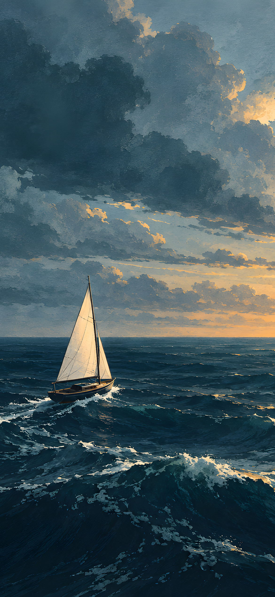 Sail toward a clear horizon